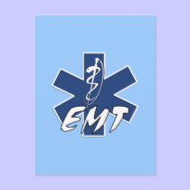 EMT Active Star of Life postcards