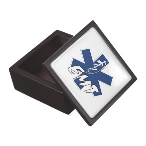 EMT Active Star of Life Premium Trinket Boxes
