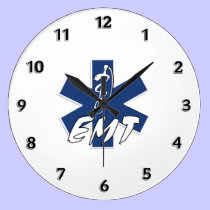 EMT Active Star Of Life wall clocks