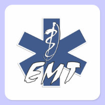 EMT Active Star of Life stickers
