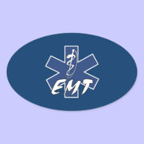 EMT Active Star of Life stickers