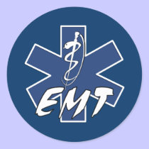 EMT Active Star of Life stickers