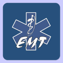 EMT Active Star of Life stickers