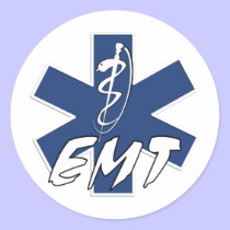 EMT Active Star of Life stickers