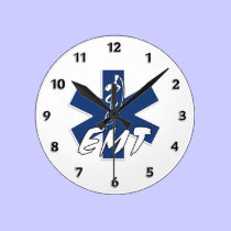 EMT Active Star Of Life wall clocks
