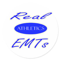 EMT Athletics 2 Sticker stickers