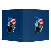 EMT Biker 3 Ring Binders