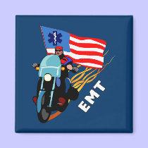 EMT Biker magnets