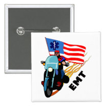EMT Bikers buttons