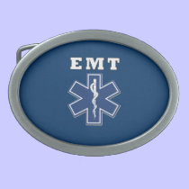 EMT Blue Star Of Life belt buckles