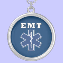 EMT Blue Star of Life necklaces