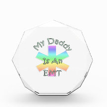 EMT Daddy Acrylic Award