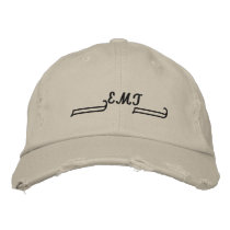 +EMT+ embroidered hats by mjpetrucci +EMT+ embroidered hats