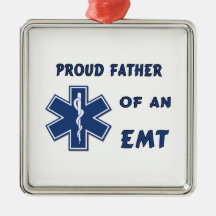EMT Father Ornament