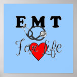 EMT For Life Poster