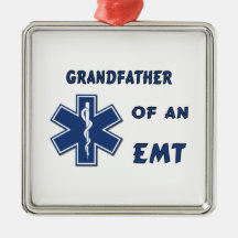 EMT Grandfather Ornament