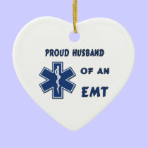 EMT Husband ornaments