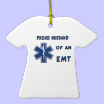 EMT Husband ornaments