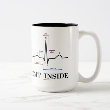 EMT Inside (Sinus Rhythm Electrocardiogram) Mug