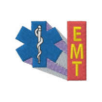 Emt Logo embroidered shirts