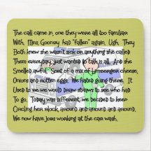 EMT/Paramedic Story ARt Gifts Mouse Pad