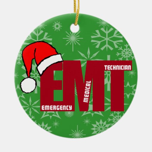 emt santa christmas ornament emergency med tech zazzle emt santa christmas ornament emergency med tech zazzle