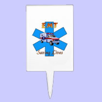 EMT Saving Livers cake picks