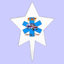 EMT Saving Livers cake picks