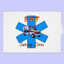EMT Saving Lives cards