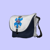 EMT Saving Lives messenger bags