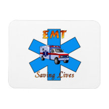 EMT Saving Lives Flexible Magnets