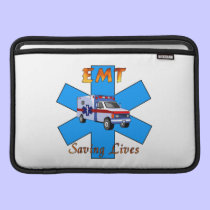 EMT Saving Lives ipad sleeves