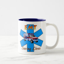 EMT Saving Lives mugs