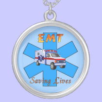 EMT Saving Lives necklaces