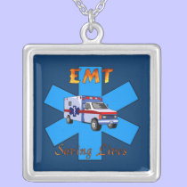 EMT Saving Lives necklaces