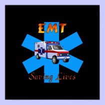 EMT Saving Lives posters