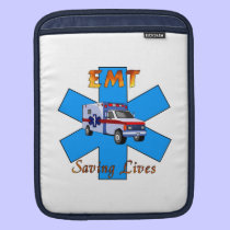 EMT Saving Lives ipad sleeves