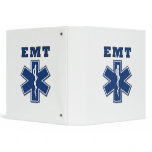 EMT Star of Life 3 Ring Binders