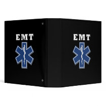 EMT Star of Life Binder
