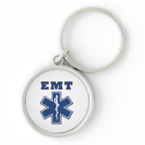 EMT Star of Life Keychain
