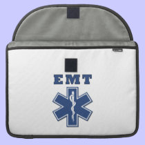EMT Star of Life macbook sleeves