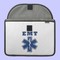 EMT Star of Life macbook sleeves