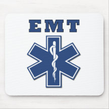 EMT Star of Life Mouse Pads