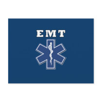 EMT Star of Life Postcard