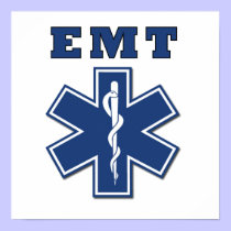 EMT Star of Life posters