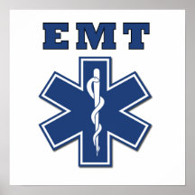 EMT Star of Life Posters