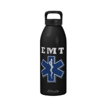 EMT Star of Life Water Bottle