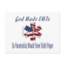 EMT Toilet Paper Medic card Post Card