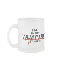 EMT Vampire by Night Coffee Mugs