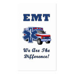 EMT We Are The Difference Business Card